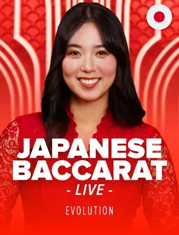 Japanese Baccarat is one of the live table we feature at Magic Red Casino, RTP 98.94%
