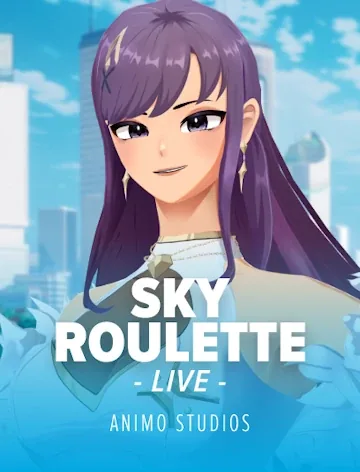 Play Sky Roulette live table at Magic Red Casino, RTP 97.30%