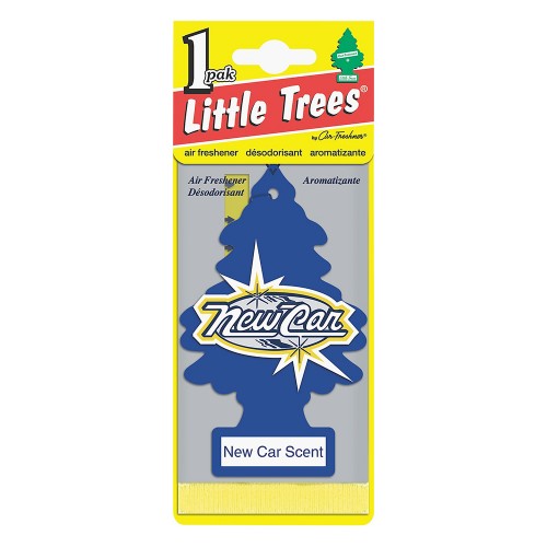 Little Trees Spray Car Air Freshener 4-Pack (Black Ice) 