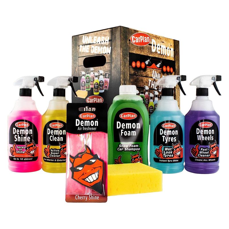 CarPlan Demon 7 Piece Car Care Gift Pack